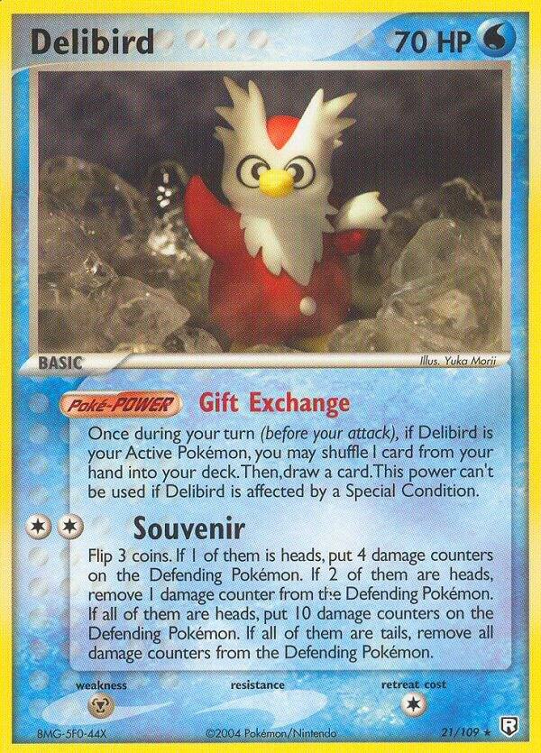 Delibird 21/109 card
