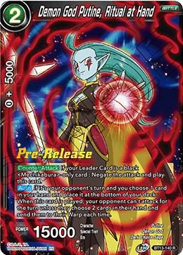 Demon God Putine Ritual at Hand BT13-140