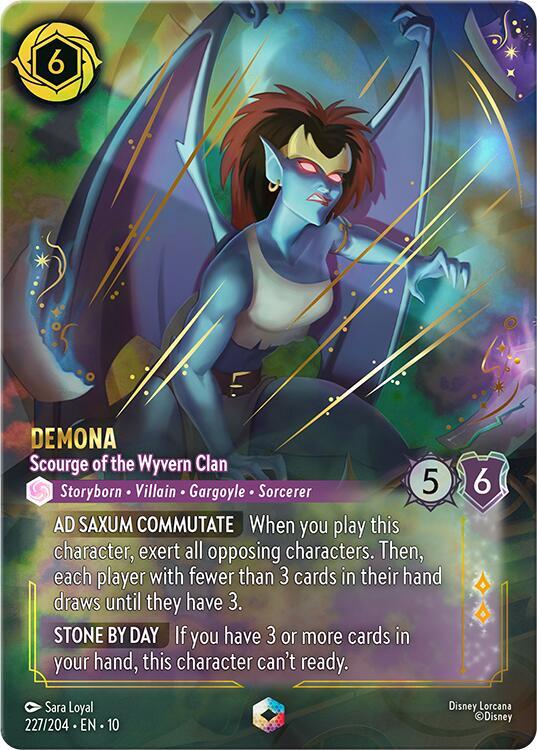 Demona Scourge of the Wyvern Clan Enchanted 227/204 card