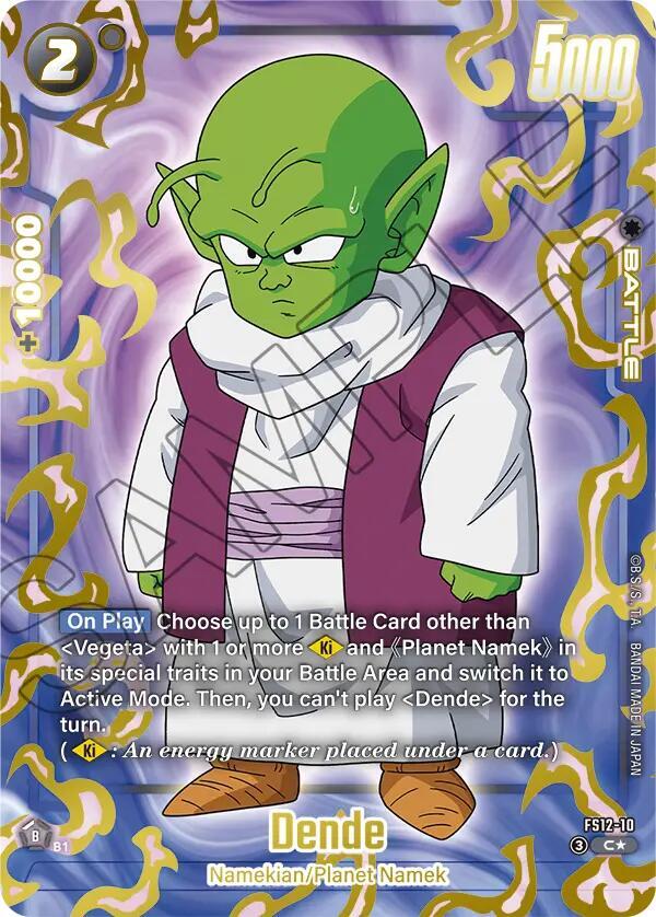 Dende Gold FS12-10 carta