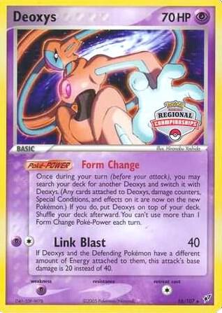 Deoxys 16 107 Regional Championships 016/107 card