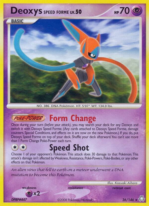 Deoxys Speed Forme 26/146 card