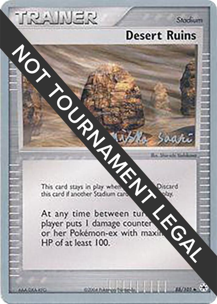 Desert Ruins 2006 Miska Saari 88/101 carta