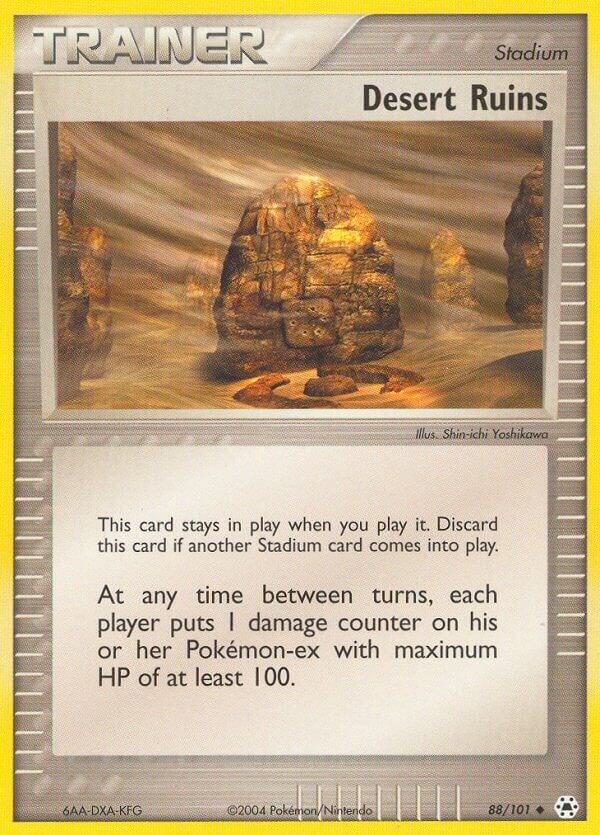 Desert Ruins 88/101 card