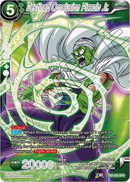 Destined Conclusion Piccolo Jr SPR TB2-039 card