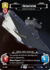 Devastator Hunting the Rebellion Prestige 1032 card