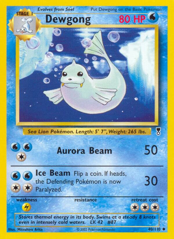 Dewgong 040/110 card