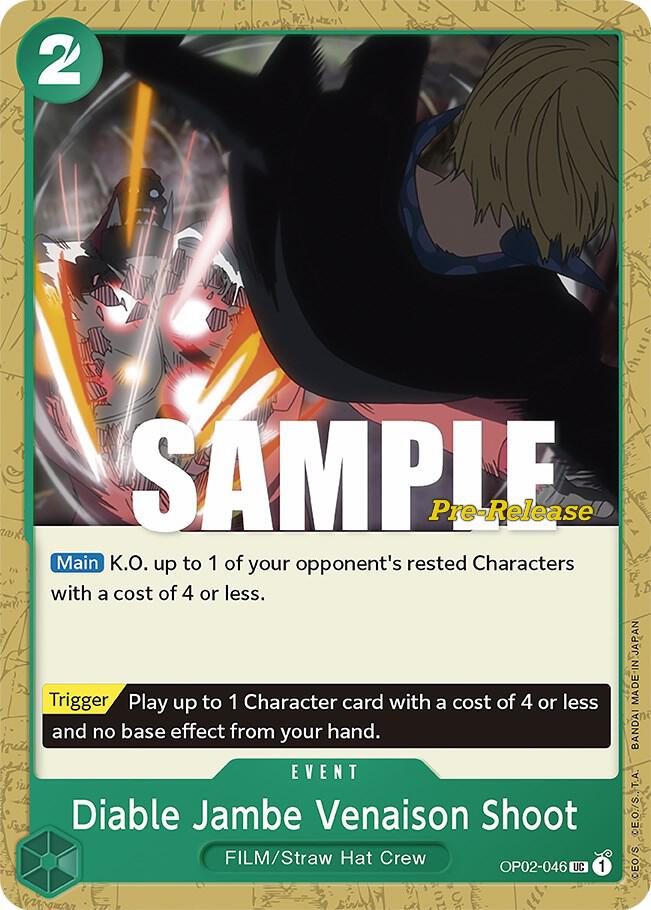 Diable Jambe Venaison Shoot OP02-046 carta