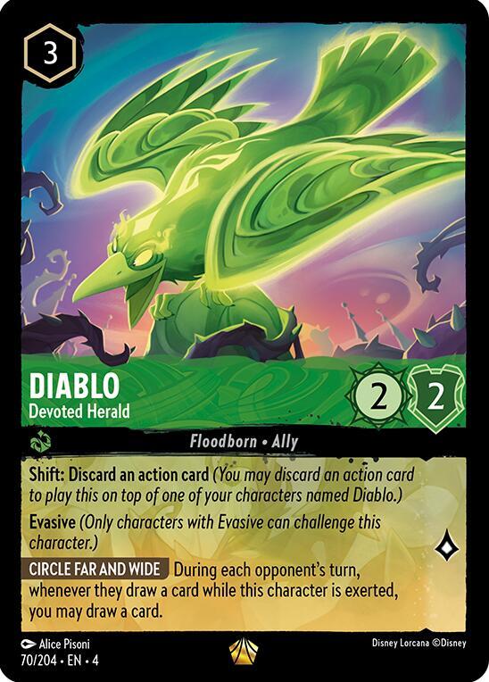 Diablo Devoted Herald 70/204 card