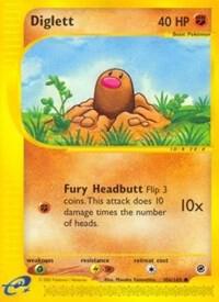 Diglett 106/165 card