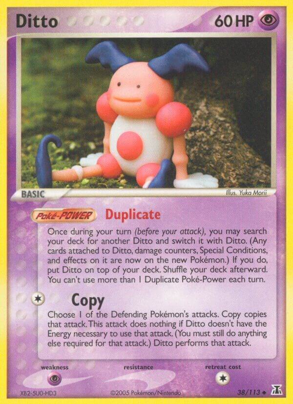 Ditto 038 113 Mr Mime card
