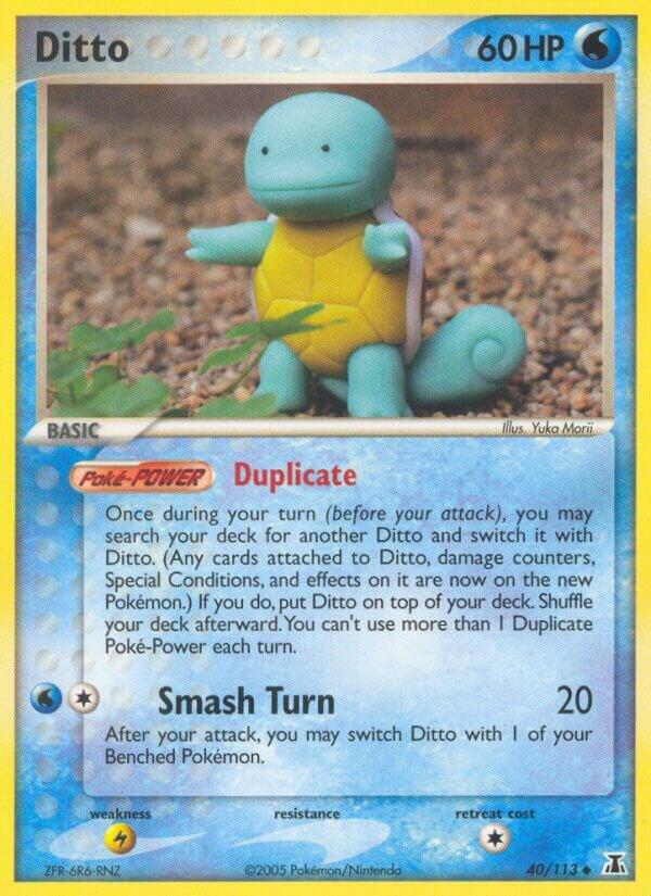 Ditto 040 113 Squirtle card