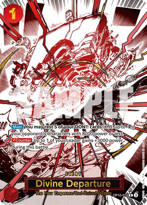 Divine Departure Parallel OP10-019 carta