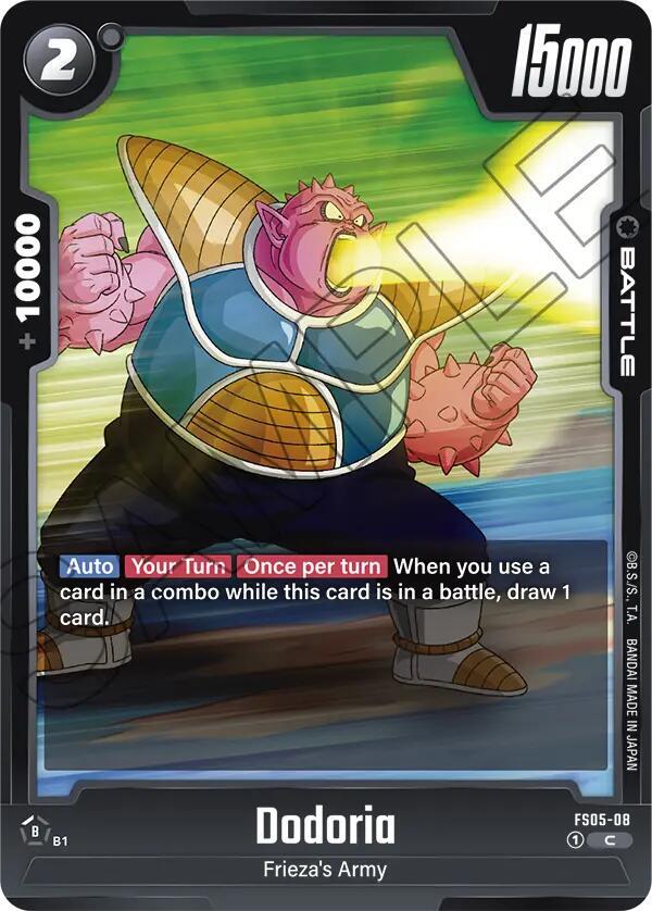 Dodoria FS05-08 card