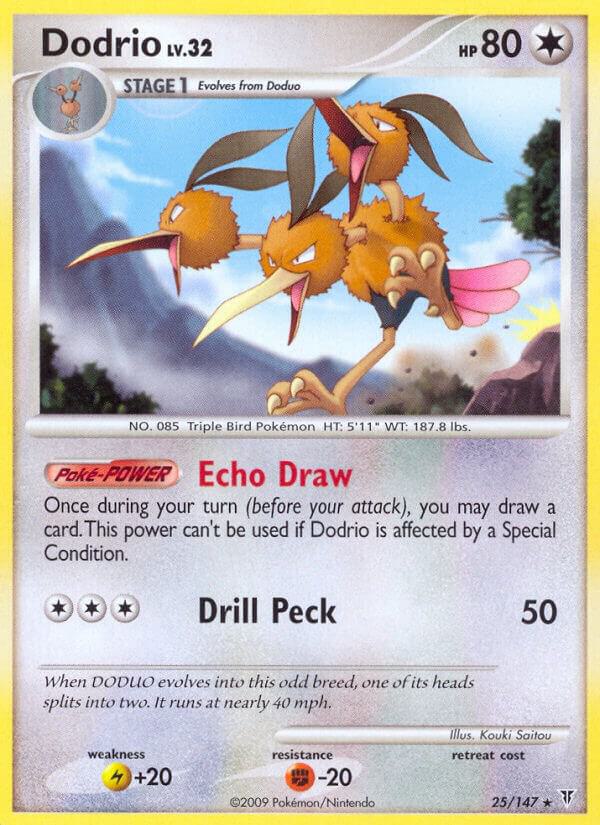 Dodrio 25 card