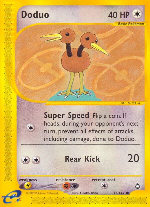 Doduo 073/147 card