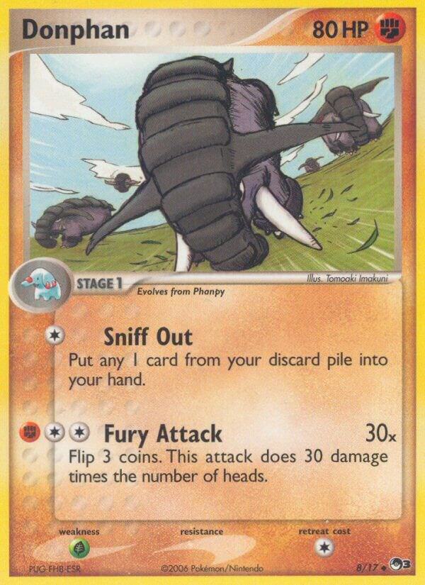 Donphan 008/017 card