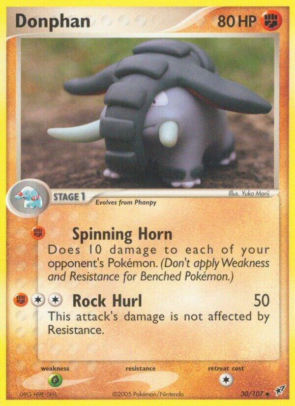 Donphan 30/107 card