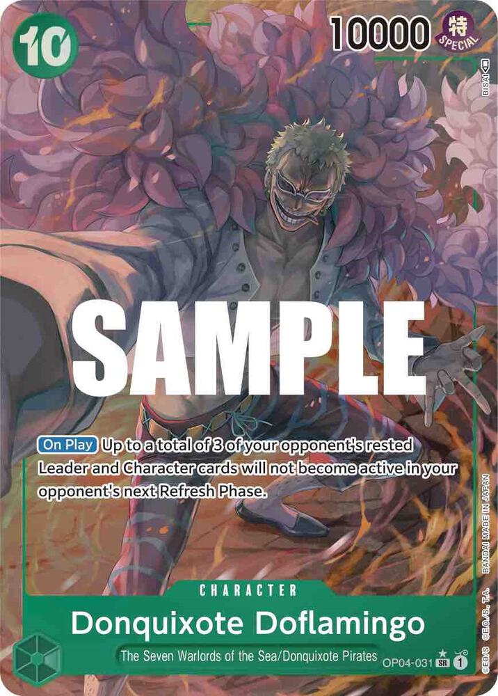 Donquixote Doflamingo 031 Alternate Art OP04-031