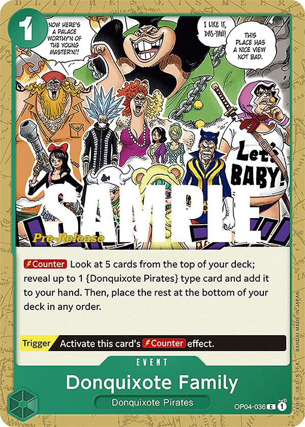 Donquixote Family OP04-036