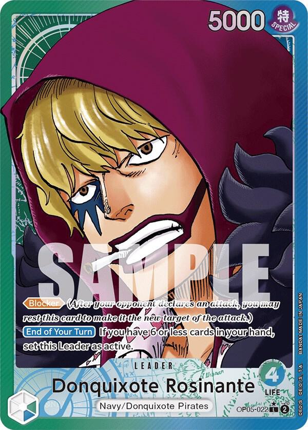 Donquixote Rosinante 022 Alternate Art OP05-022
