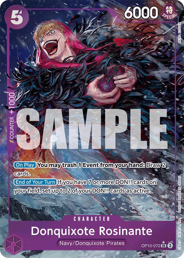 Donquixote Rosinante Parallel OP10-072 carta