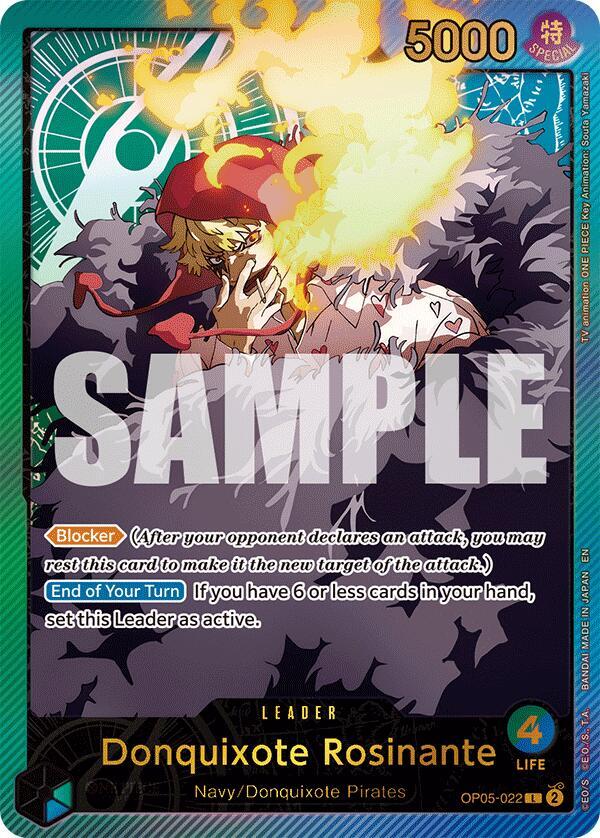 Donquixote Rosinante SP OP05-022 carta