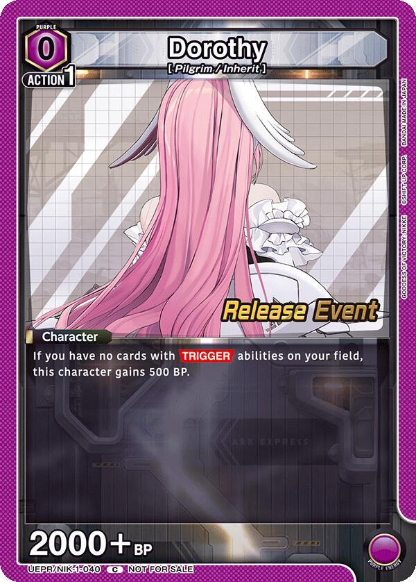 Dorothy 040 UEPR/NIK-1-040 card