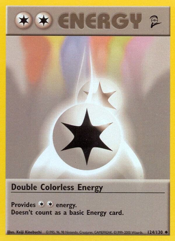 Double Colorless Energy 124/130 card