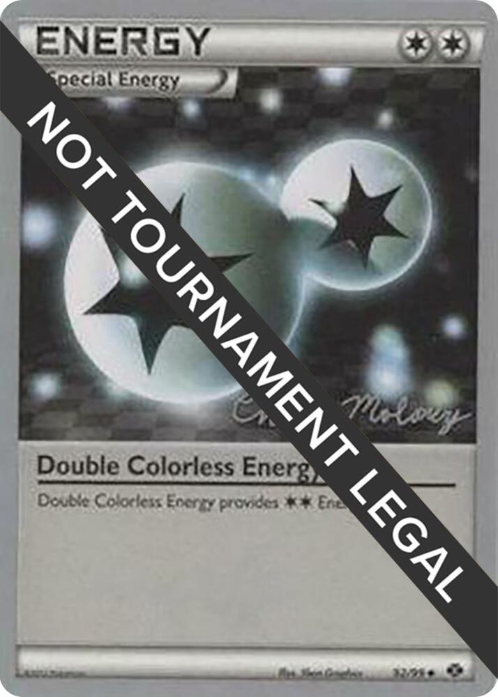 Double Colorless Energy 2012 Chase Moloney 92/99