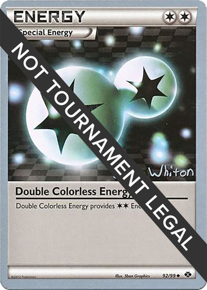 Double Colorless Energy 2013 Ian Whiton 92/99