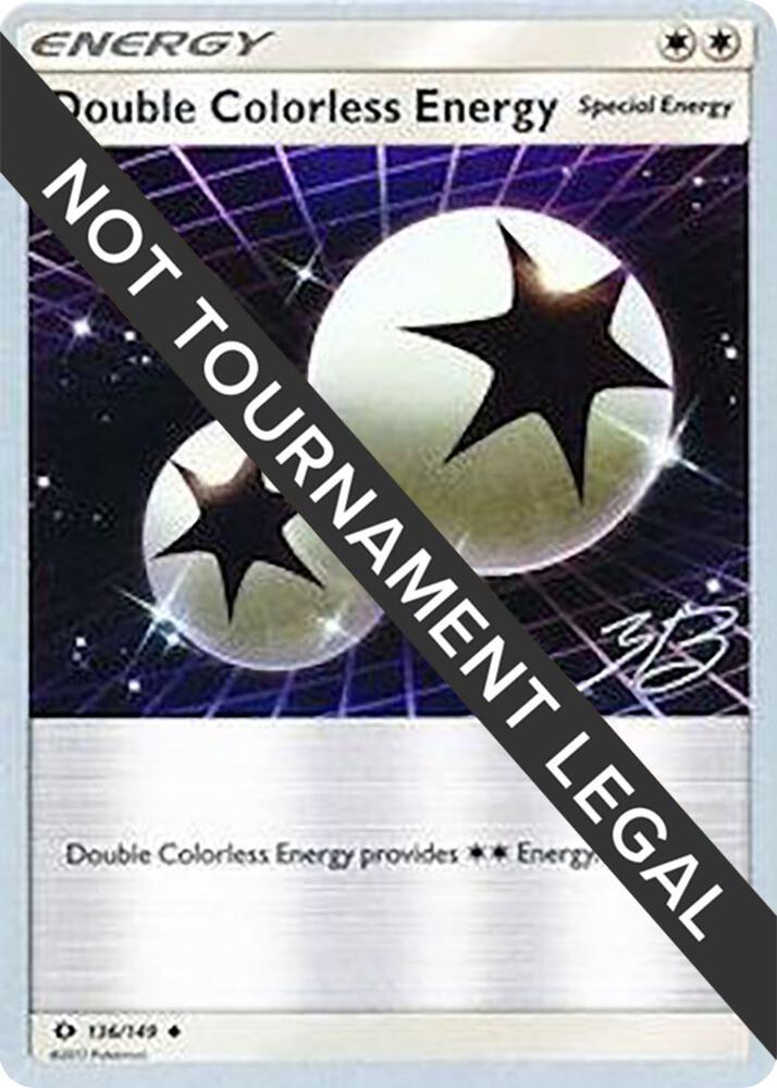 Double Colorless Energy 2017 Zachary Bokhari 136/149