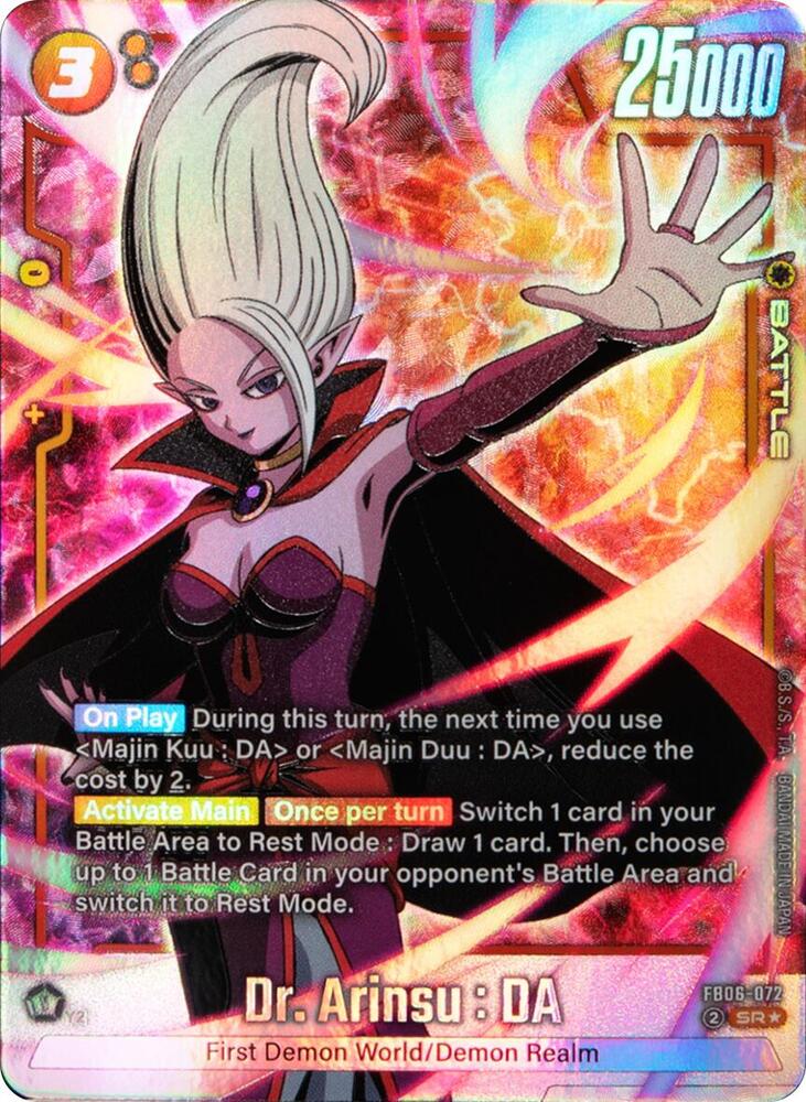 Dr Arinsu DA FB06 072 Alternate Art carta