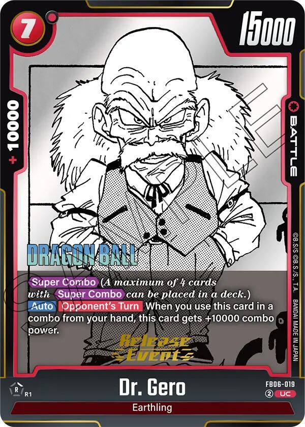 Dr Gero FB06-019 card