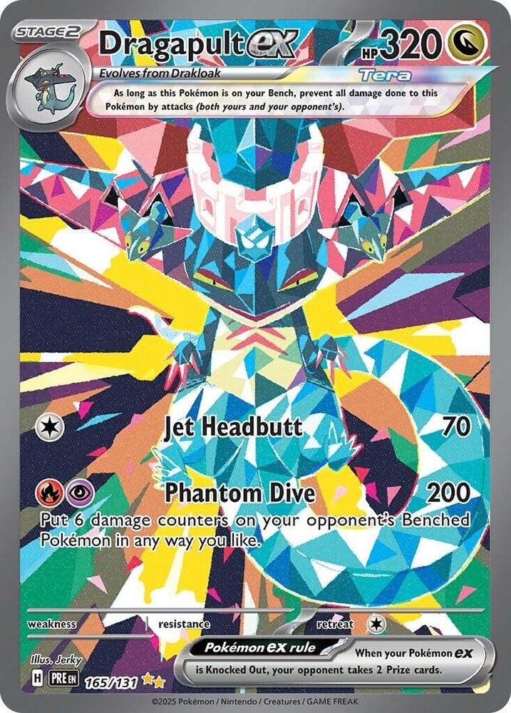 Dragapult ex 165 131 carta