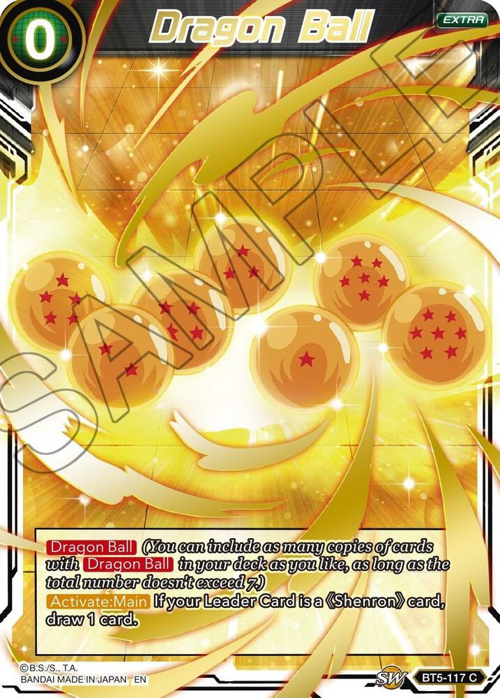 Dragon Ball Gold Stamped BT5-117