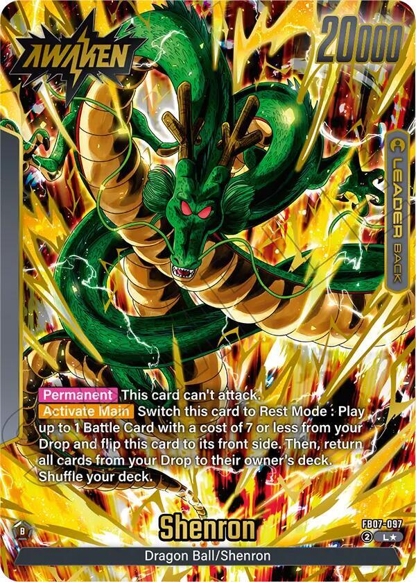 Dragon Ball Shenron Alternate Art FB07-097 carta