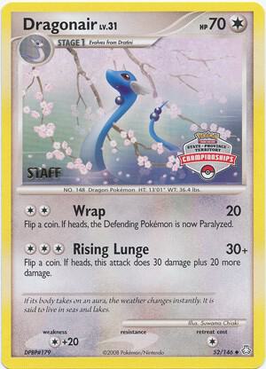Dragonair 52 146 State Championships Staff card