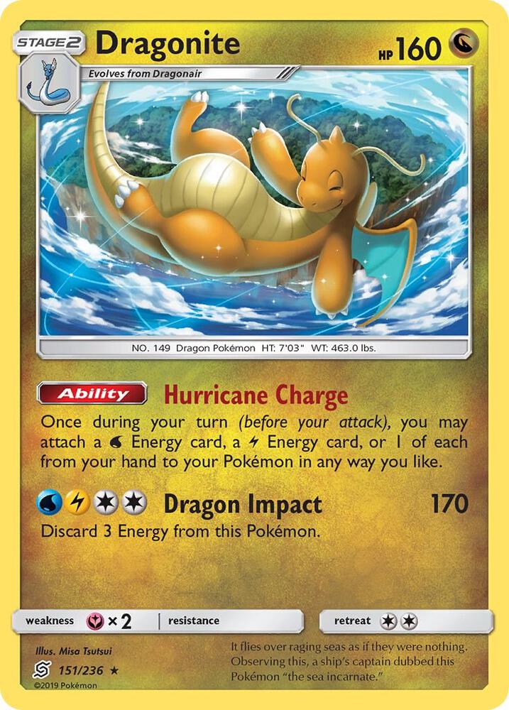 Dragonite 151/236 card