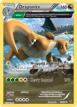 Dragonite 52 108 XY Roaring Skies 052/108 card