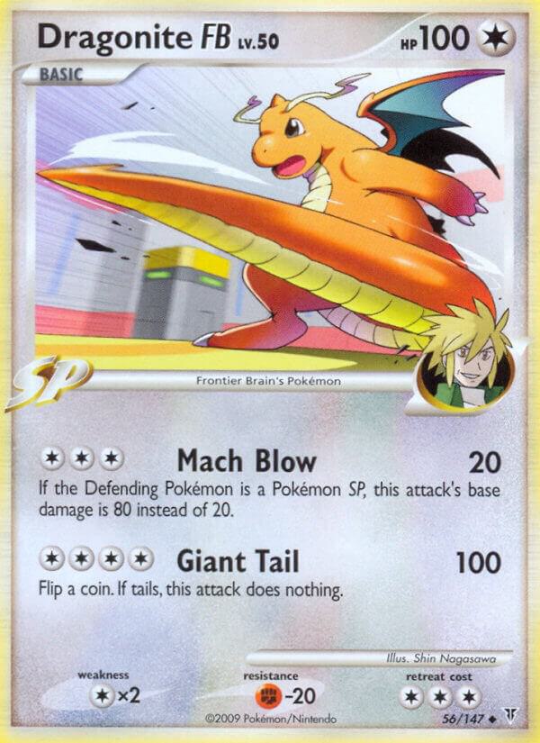 Dragonite FB 56 card