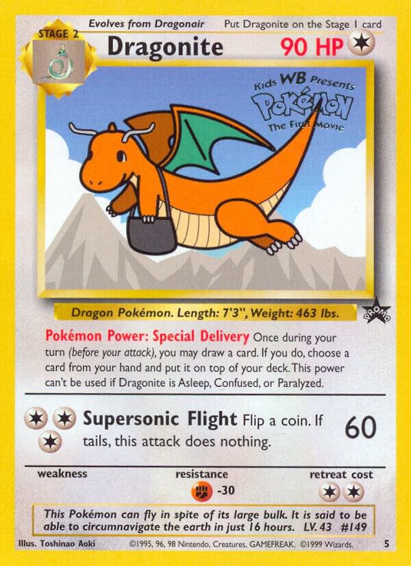Dragonite Movie Promo 05/53 card