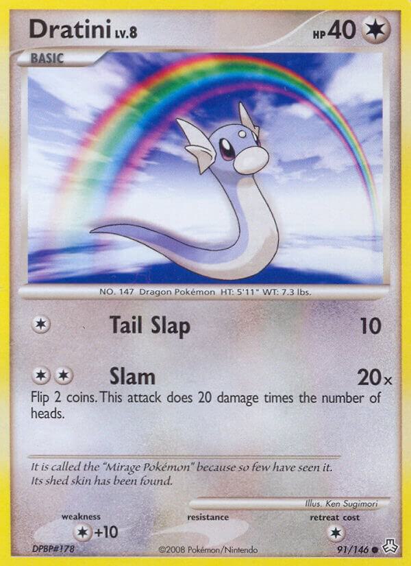 Dratini 91/146 card