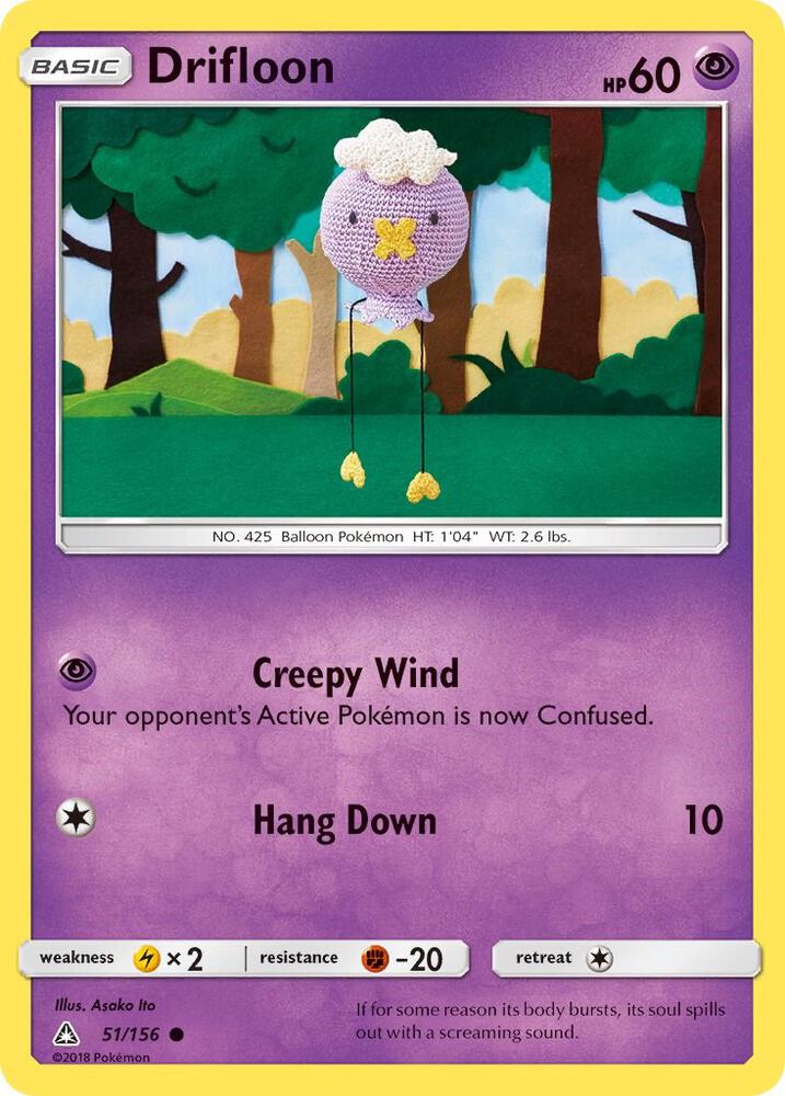 Drifloon 51/156 card