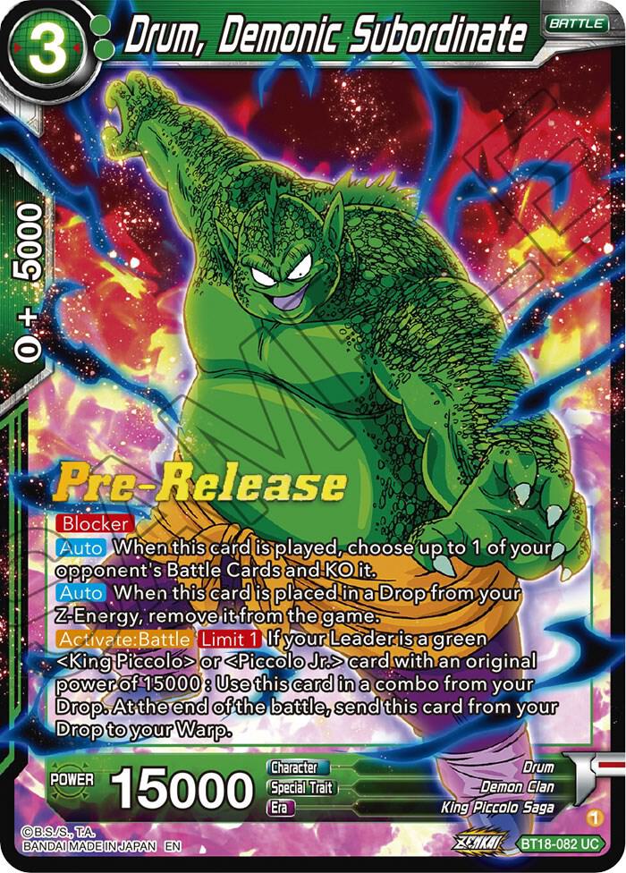 Drum Demonic Subordinate BT18-082