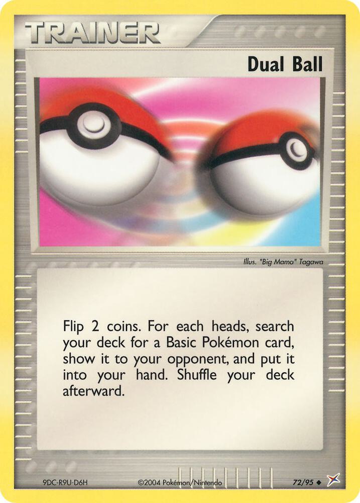 Dual Ball 72/95 carta