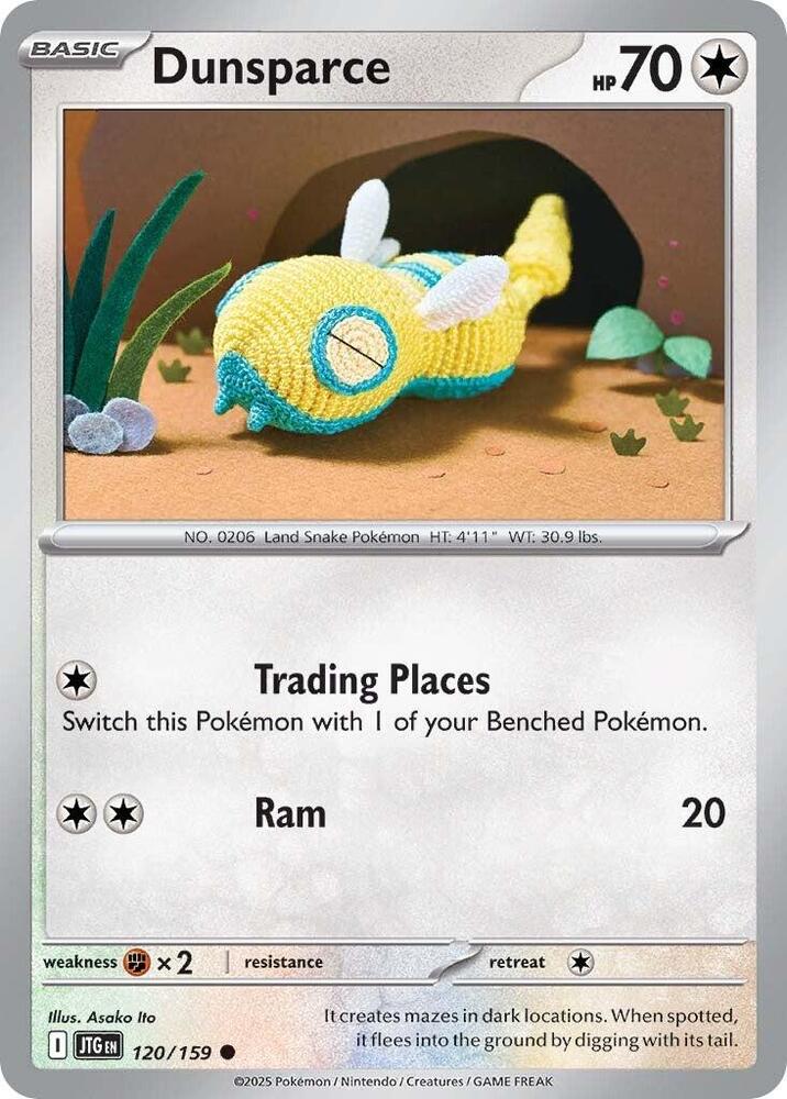 Dunsparce 120/159 carta