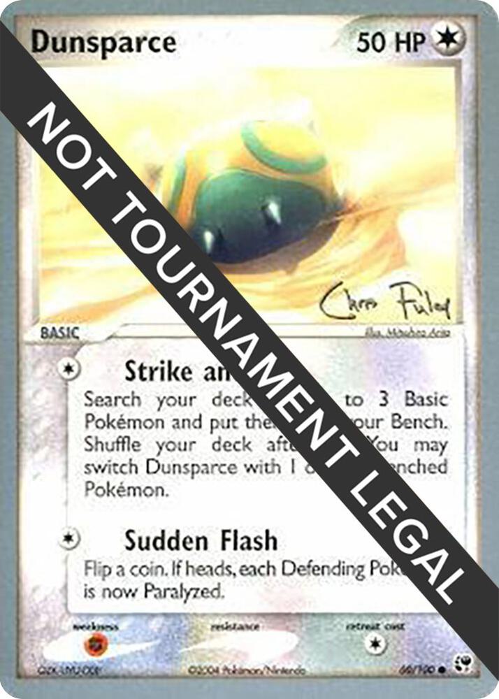 Dunsparce 2004 Chris Fulop 60/100 card