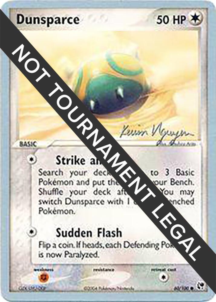 Dunsparce 2004 Kevin Nguyen 60/100 carta