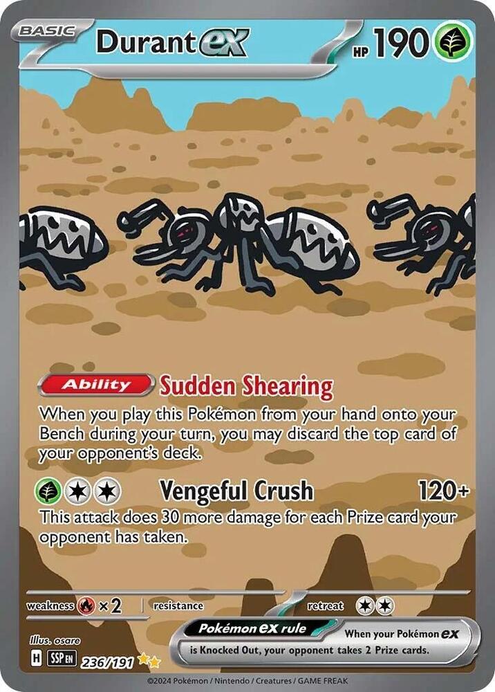 Durant ex 236 191 card